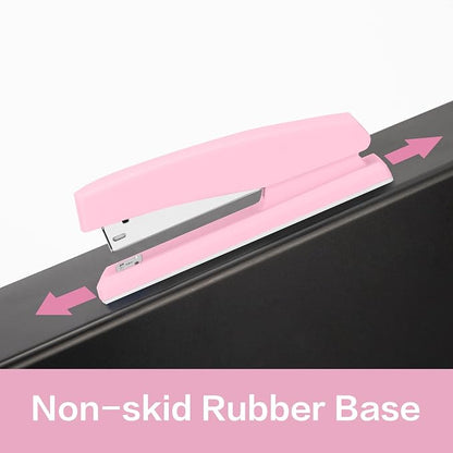 Deli Stapler, Desktop Staplers, Office Stapler, 25 Sheet Capacity, Includes - Image 5
