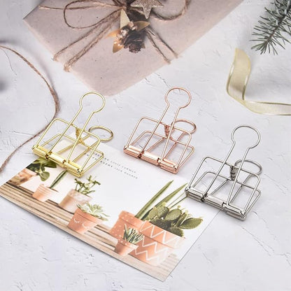 Extra Large Binder Clips 2 Inch, Big Paper Clamps Silver - Image 6