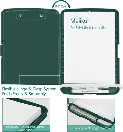 Meiikun Plastic Storage Clipboard, Clipboards - Image 5