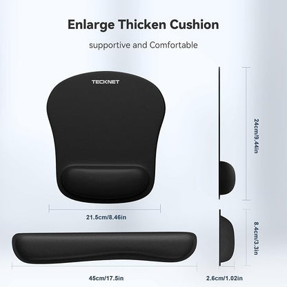 Keyboard Wrist Rest and Mouse Pad Set - Image 6