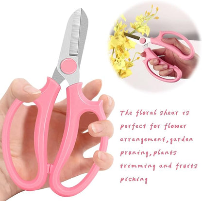 3 Pcs Garden Scissors Floral Shears, Professional Floral Scissors - Image 4