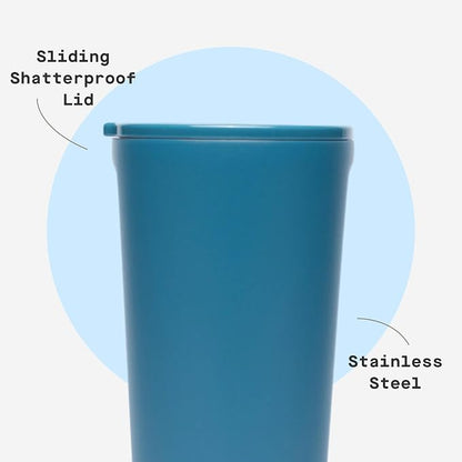 Corkcicle Classic Tumbler - Keeps Drinks Cold for 9 Hours & Hot for 3 - Triple-Insulated Stainless Steel - Holiday Tumbler Gift - 24 oz - North Shore - Image 5