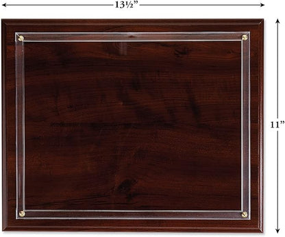 Fine Stationery Walnut Certificate Award Plaque - Image 2