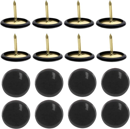 Piutouyar 300Pcs Black Decorative Flat Push Pin, Plastic Roundness Head - Image 4