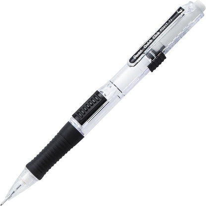 Pentel Quick Click Mechanical Pencil, Includes Refill Lead and Erasers - Image 2