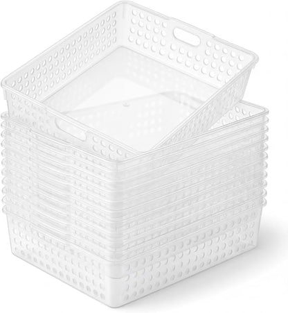 Geetery 12 Pack Classroom Storage Baskets by Geetery