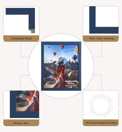 ELSKER&HOME 8x10 Picture Frame Navy Blue - Image 6