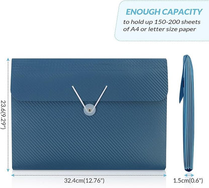SKYDUE Accordion File Organizer, Expanding File Folder - Image 7