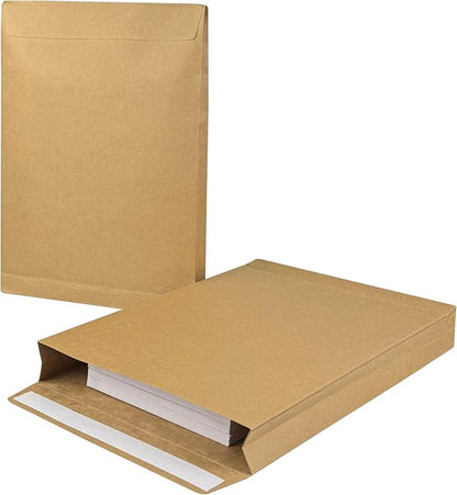 Large Expandable Envelopes, 25 Pack 9.3x 13" Big Mailing Envelopes | Self Seal by NeatHouse