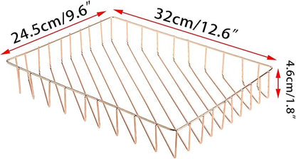 BTSKY Multipurpose A4 File Tray Wire Desk Tray Organizer Elegant Letter Size - Image 5