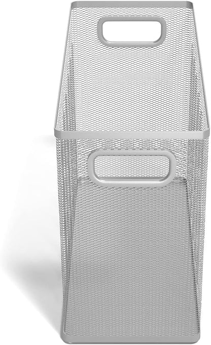 TRU RED Wire Mesh File Organizer, 2‑Pack – Vertical Desktop Sorter - Image 3