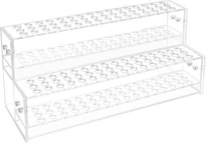 96-Slots Acrylic Pen Holder, 2-Tier Pen Display Stand by Home