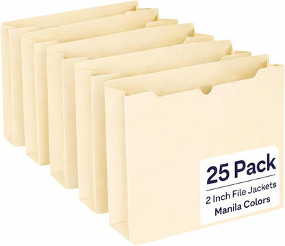 Enday Manilla Folders 8.5 x 11 File Folders by Enday