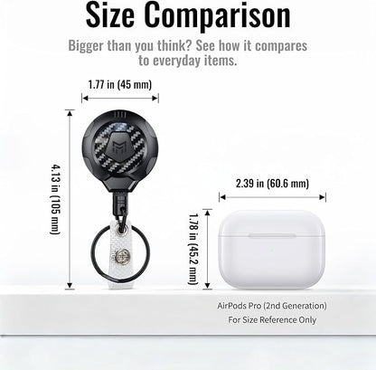 MNGARISTA Upgraded Heavy Duty Retractable Keychain - Image 3