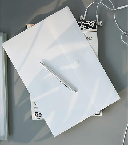 VANRA Poly File Folder Pockets File Jacket Plastic Envelope Flat Document - Image 4