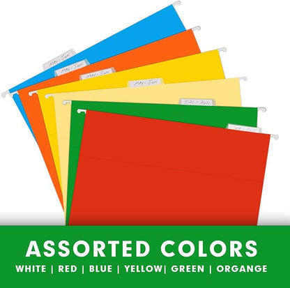 Extra Capacity Hanging File Folders, RAZCC 60 Pack Letter Size Reinforced - Image 4