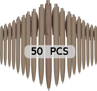 BallPoint Pens, 50 Pack, Bulk Pens, Click Pens by Wiaziert