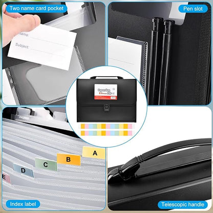 26 Pockets Accordion File Organizer - Image 4