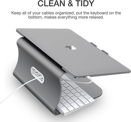 Laptop Stand Aluminum Cooling Computer Stand Holder - Image 3