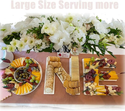 3PCS Charcuterie Letter Fillable Trays - Image 3