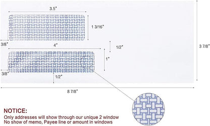 #9 Double Window Security Envelopes, HERKKA No.9 Double Window Business - Image 4