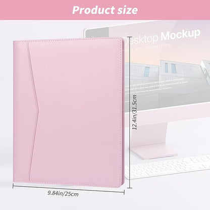 Pacific Mailer Padfolio Portfolio Leather Binder, Interview Legal Document - Image 2