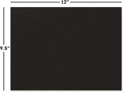 Plain Black Certificate Folders - Image 2