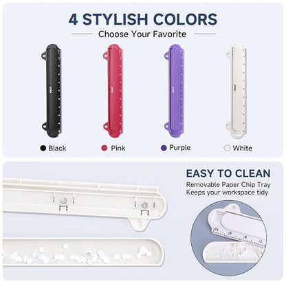 3 Hole Punch Portable Binder Punch - Image 7
