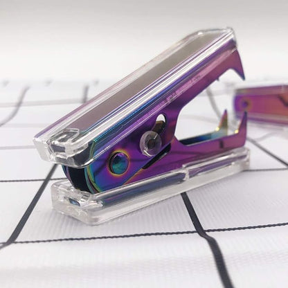NatSumeBasics Cute Staple Remover Rainbow Clear Stapler Puller Removal Tool - Image 3