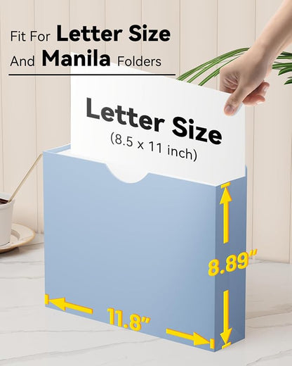 2 Inch Plastic Manila File Jacket & File Pockets, Heavy Duty 2 Inch Expanding - Image 4