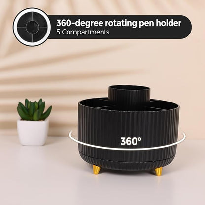 SKYDUE Black Office Supplies, Pencil Holder - Image 3