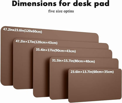 YSAGi Eco Cork Desk Pad, Double-Sided Desk Pad Protector, Large Mouse Pad - Image 7