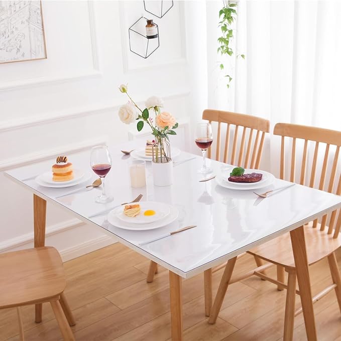19x39 Inch All-in-One Desk Protector Mat, 1.5mm Thick Plastic - Image 5