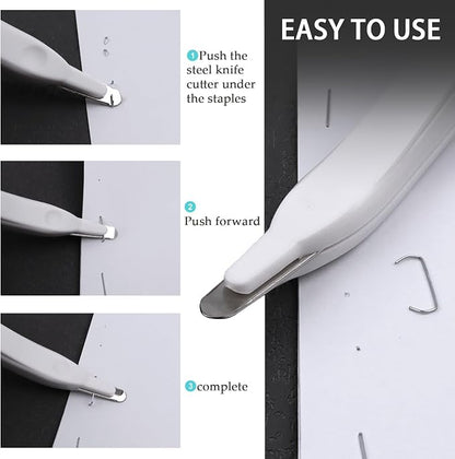 Magnetic Staple Remover, Ergonomic Design Staple Puller Remover Tool, Easy - Image 4