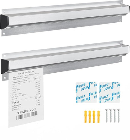 Restaurant Ticket Holder, 16/18/24/28/30" Check Rack Order Receipt Rail Display by Unknown