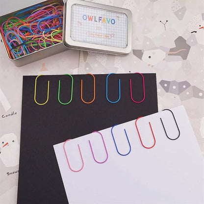 OWLFAVO 100pcs 2 inch Jumbo Paper Clips - Image 5