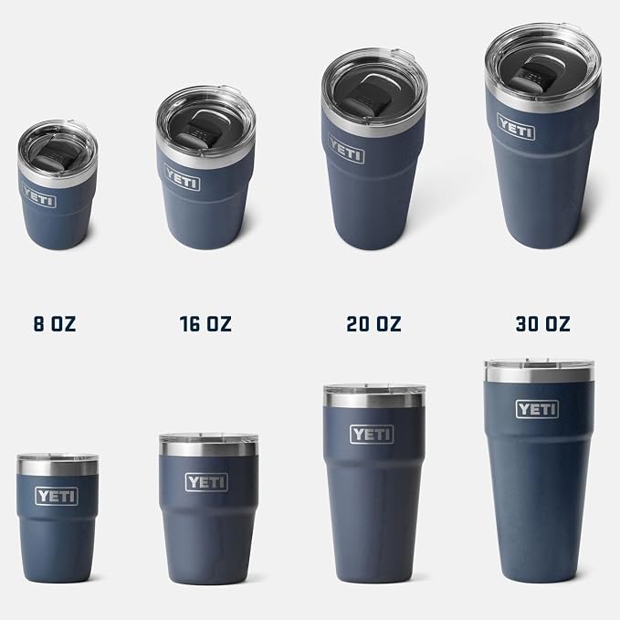 YETI Rambler 16 oz Stackable Tumbler, Vacuum Insulated, Stainless Steel with MagSlider Lid | Stackable, Vacuum Insulated, MagSlider Lid, Stackable, Vacuum Insulated, MagSlider Lid - Image 7