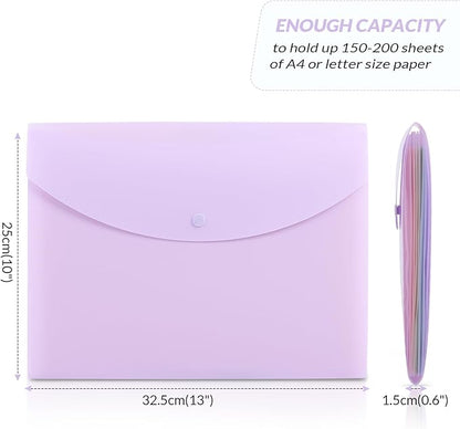 SKYDUE Cute Accordion File Organizer, Expanding File Folder - Image 4