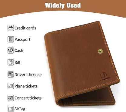 Jack&Chris Genuine Leather Passport Holder - Image 5