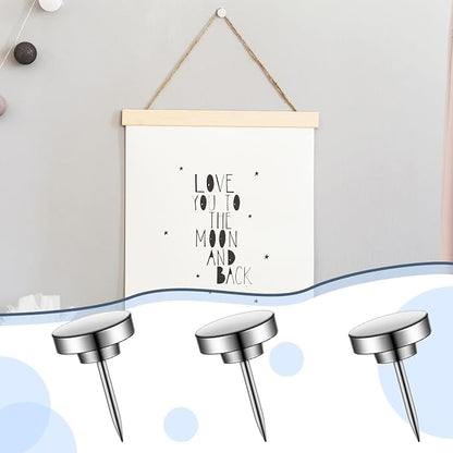 30 Pieces Push Pins, Metal Thumb Tacks - Image 4