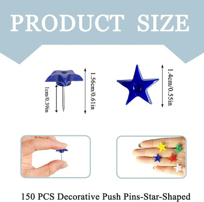150PCS Push Pins, Cute Push Pins Thumb Tacks - Image 5