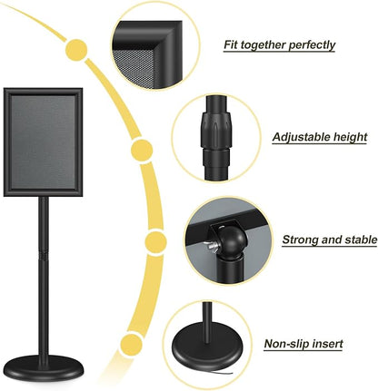 Relx Sign Holder Stand 8.5x11 inch - Image 4