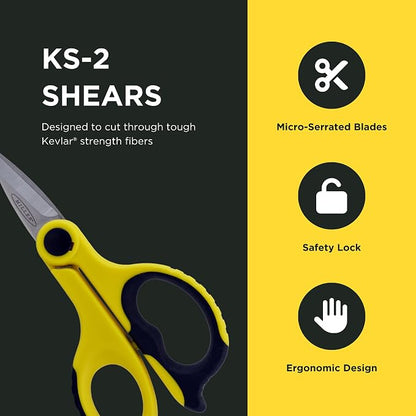 Miller KS-2 Fiber Optic Kevlar Scissors - Image 8