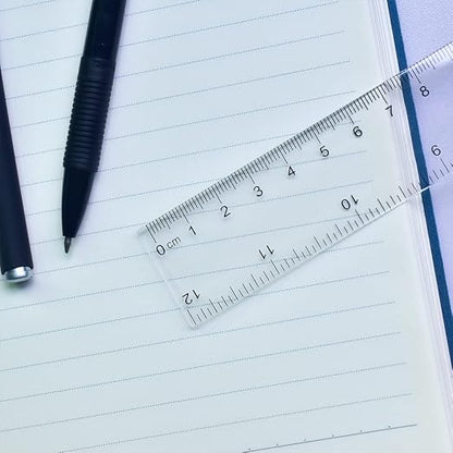 Color Transparent Ruler Plastic Rulers - Image 3