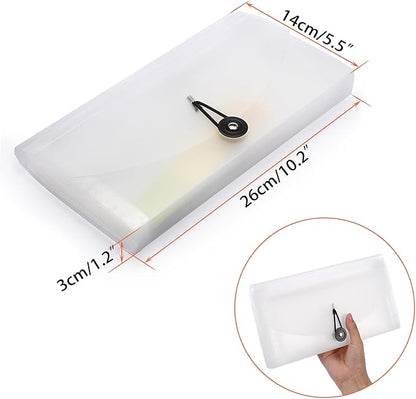 BTSKY Expanding File Folder New 13 Pockets Small Accordion File Expandable Card - Image 2