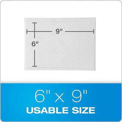 Quality Park Bubble Mailers, 6 x 9 Inch, Padded Envelopes, Shipping Envelopes - Image 6