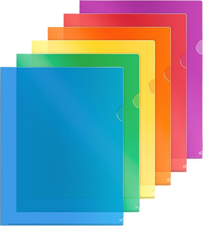 Dunwell Clear Folders for Documents, Plastic 8.5x11 File Sleeves for Document - Image 9
