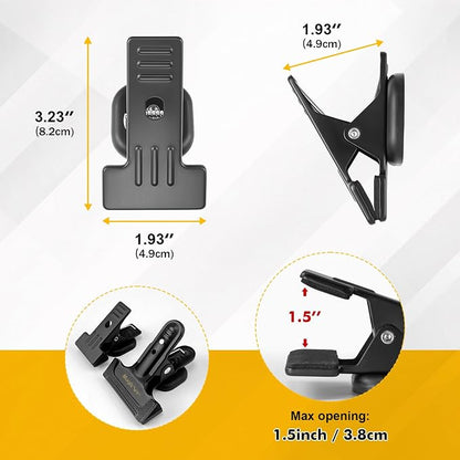 2 Pcs Heavy Duty Magnetic Clips - Image 3