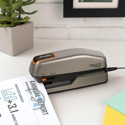 Swingline Electric Stapler, 20 Sheet Capacity, Optima 20, Jam Free, Automatic - Image 7