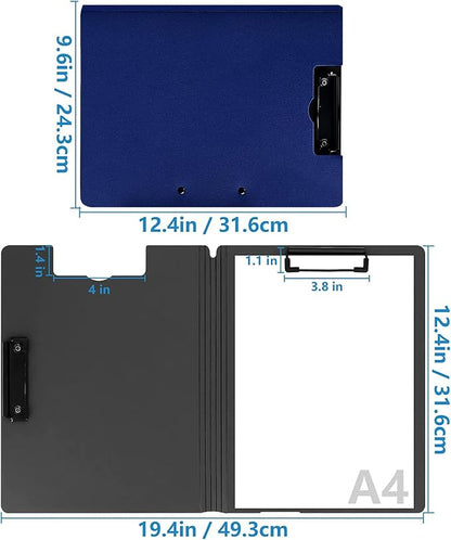 2 Pack Foldable Clipboards, A4 Office Clipboard Folder - Image 5